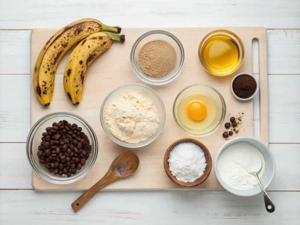 Ingredients Banana Chocolate Chip Cookies