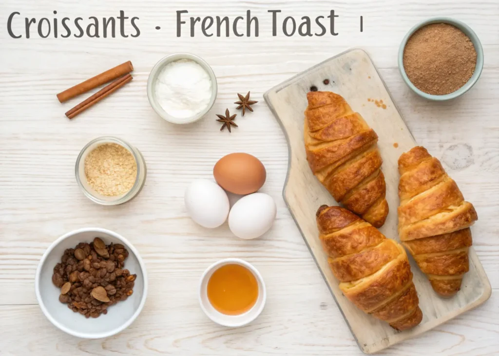 Ingredients Croissant French Toast Recipe