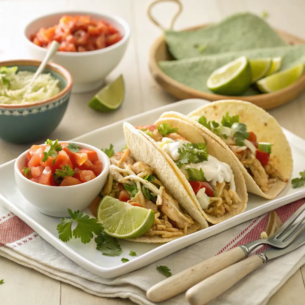 Instant Pot Chicken Tacos