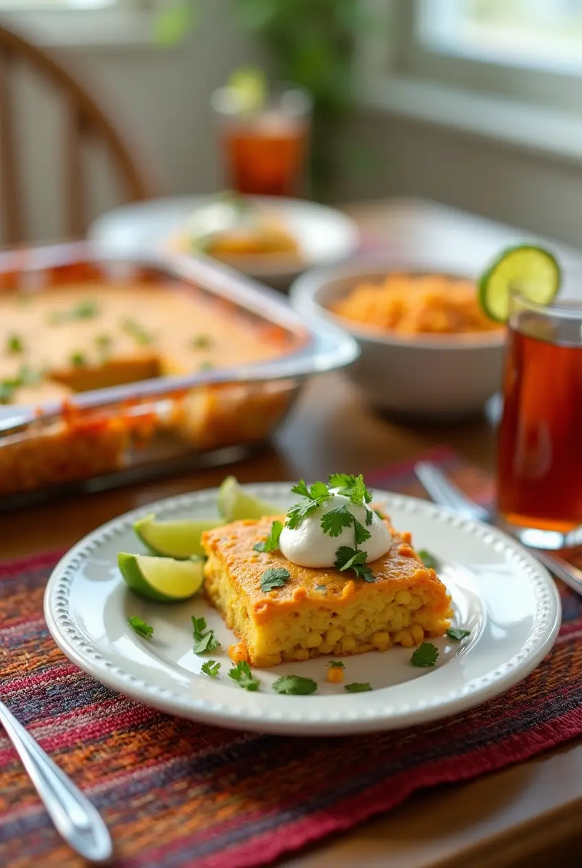 Serving Suggestions for Mexican Corn Casserole