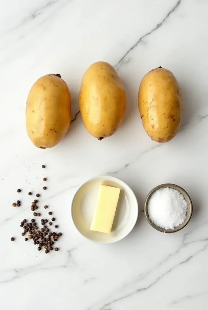 Ingredients to Make Crispy Potato Rosti